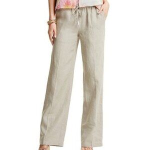 Marciano 100% linen pants in beige